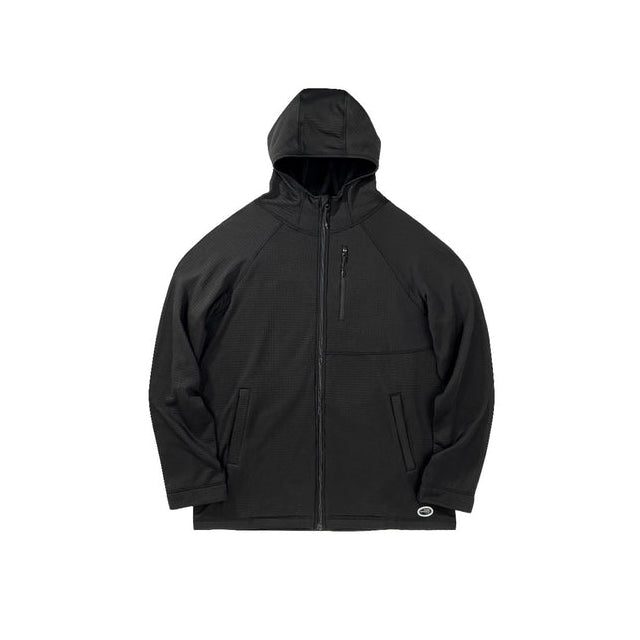 Men's Waffle Hooded Jacket