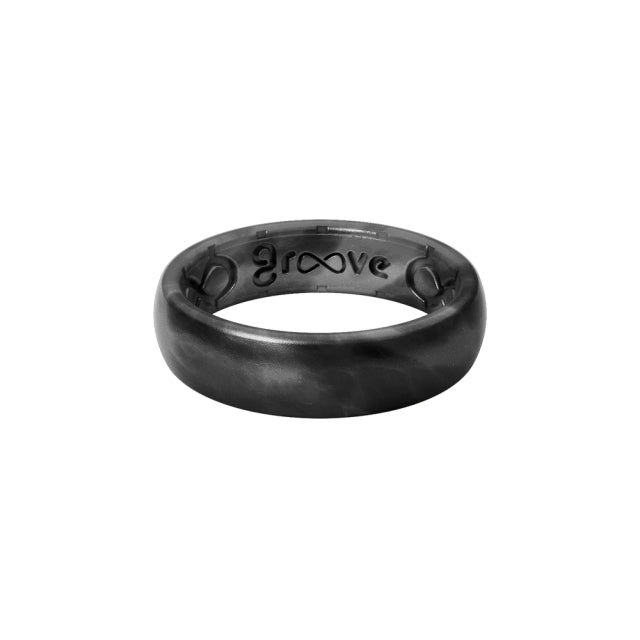 Thin Ring | Black Pearl