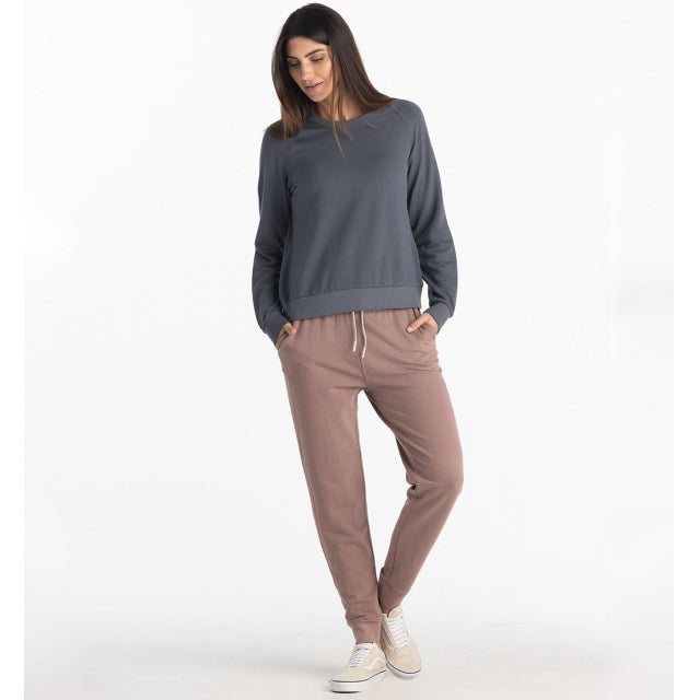 Women's Bamboo Lightweight Fleece Crew