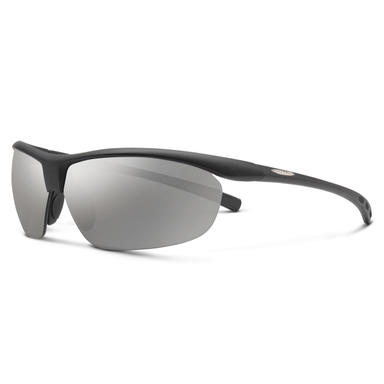 Suncloud Optics Zephyr Matte Black + Polarized Silver Mirror