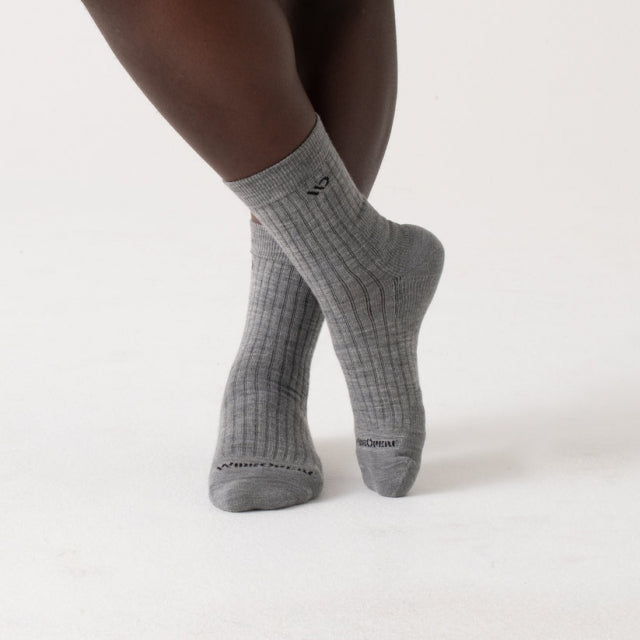 Men's Solid Cushioned Micro Crew Socks