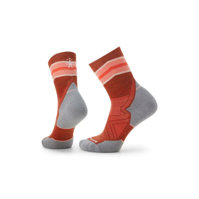 Women's Run Targeted Cushion Mid Crew Socks