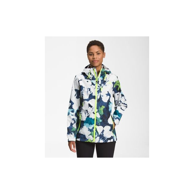 The North Face Womens Alta Vista Jacket Summit Navy Abstract Floral Print