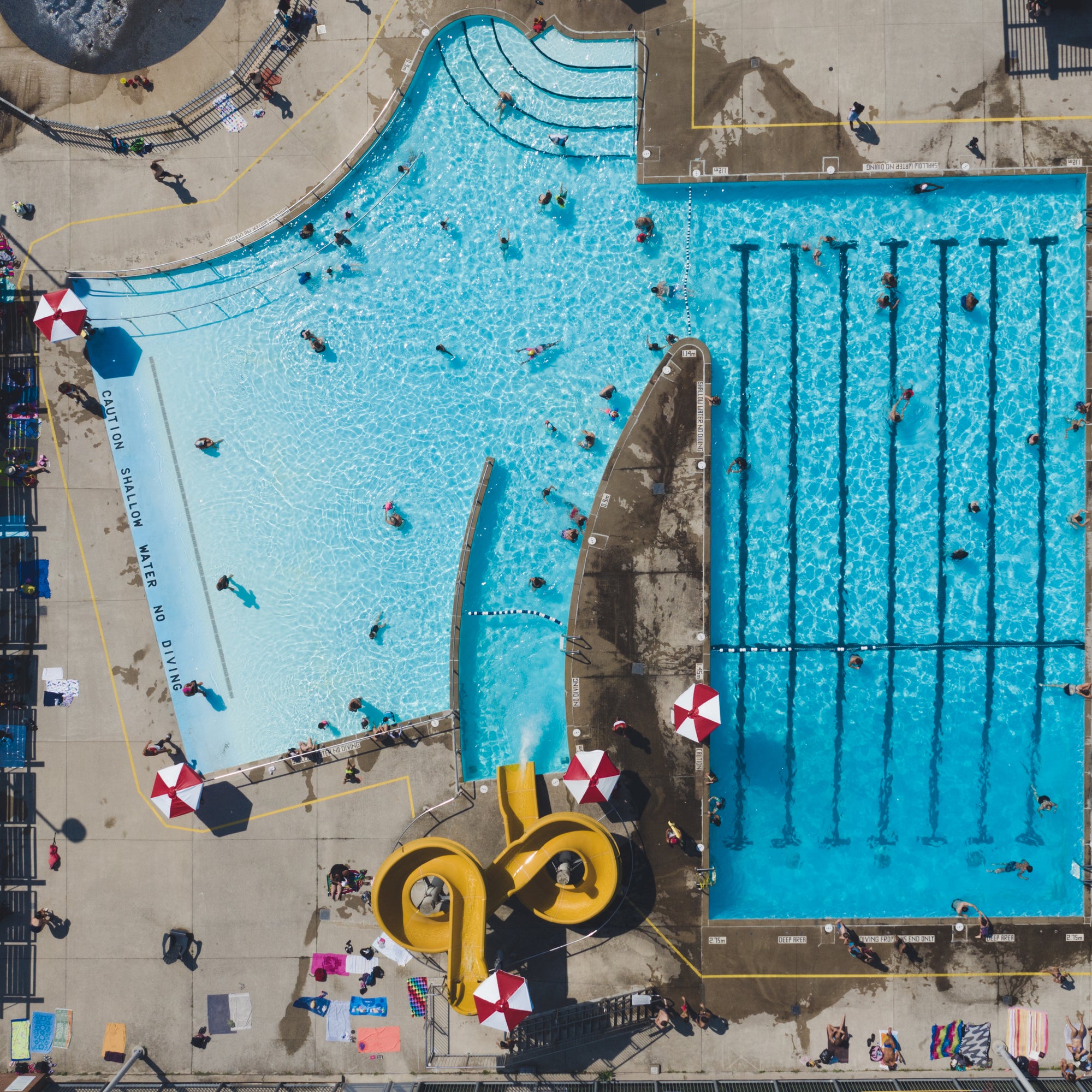 aerial-view-of-swimming-pool-and-waterslides-from-drone