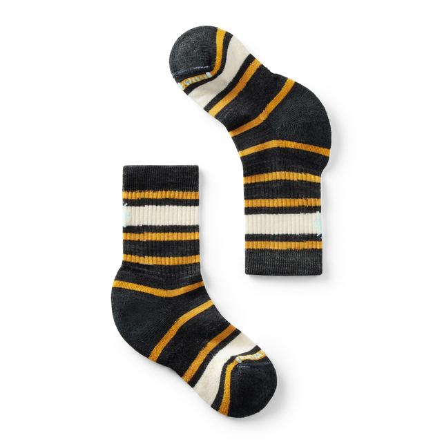 Kids' Hike Light Cushion Striped Crew Socks